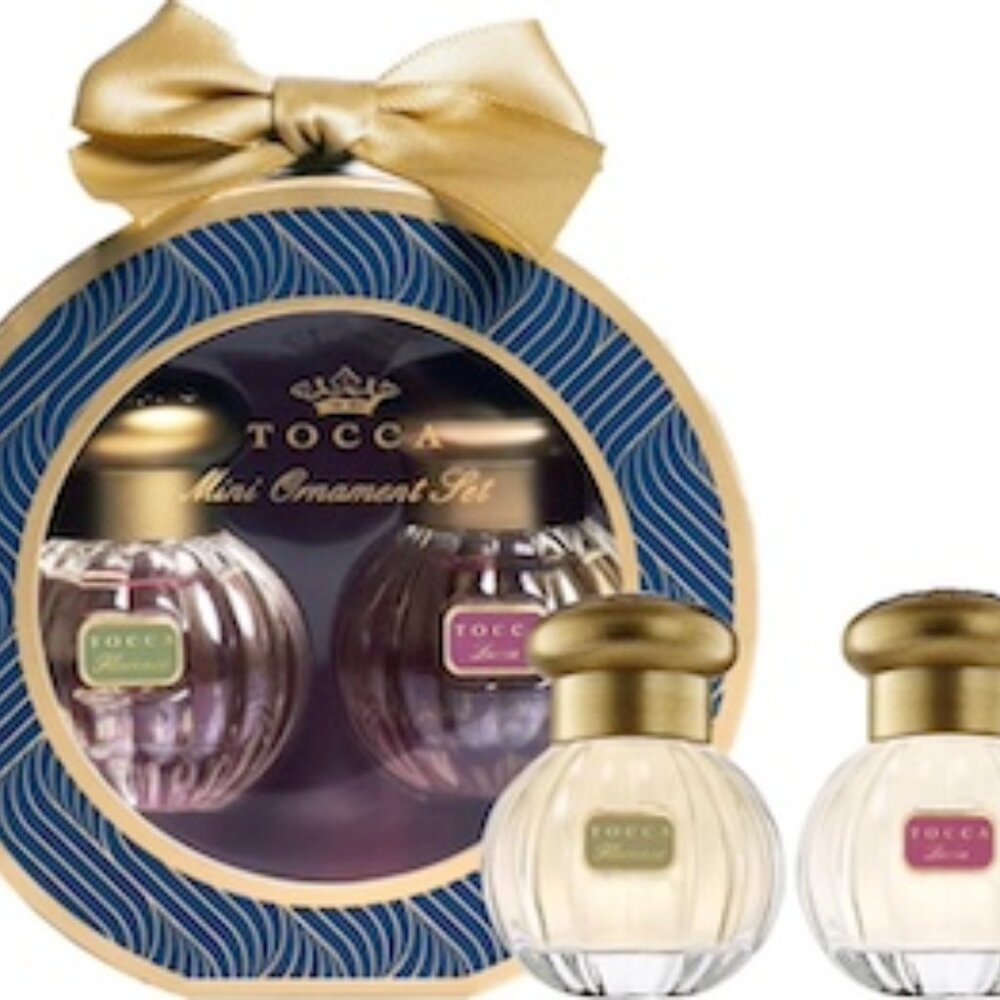 Anthropologie TOCCA Mini Eau de Parfum Ornament Set NIB